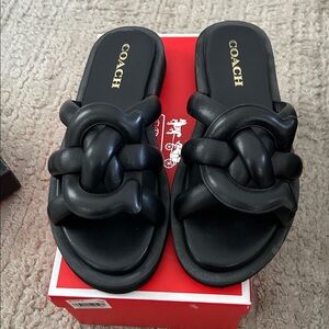 Coach Black Women's Sandals